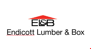 Endicott Lumber & Box logo
