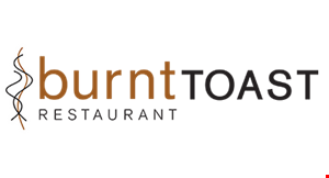 Product image for Burnt Toast Restaurant 10% off entire check