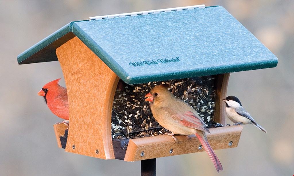 Product image for Wild Birds Unlimited 20% Off* 10% Off*One Regularly-Priced Item* Club Members Non-Members. 