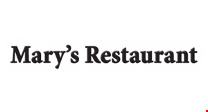 Mary's Restaurant logo