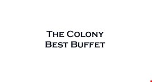 The Colony Best Buffet logo