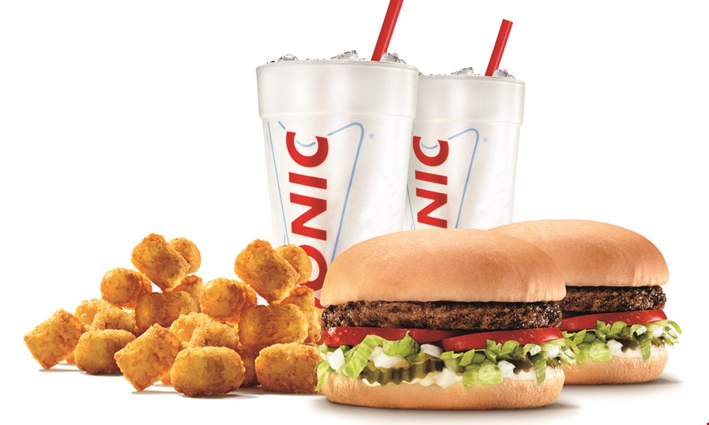 Product image for Sonic of Middletown Free Kid's Meal when ordering 2 combos