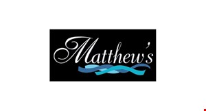 Matthew's Restaurant logo