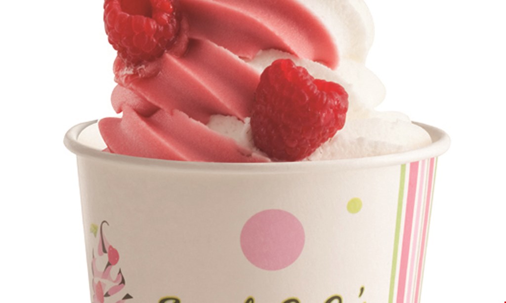 Product image for Sweet Cece's Free yogurt cup buy 1 yogurt cup and get 1 yogurt cup of equal or lesser value FREE. 