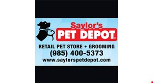 Saylor's  Pet Depot/ Pelican Landing Pet Hospital logo