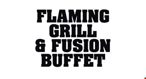 Flaming Grill & Fusion Buffet logo