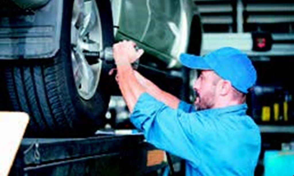 Product image for Ashburn Auto Care $34.95 oil change & tire rotation includes battery check, fluid quality check. 5 qts of oil for most cars/light trucks.