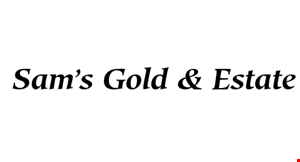 Sam's Gold & Estate logo