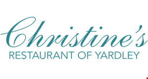 Christine's Restaurant Of Yardley logo