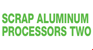 Scrap  Aluminum Processor Two logo
