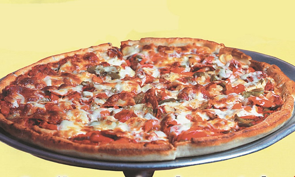 Product image for Twin Trees Too! $5 off any large pizza.