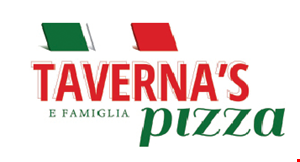 Taverna's Pizza logo