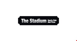 The Stadium Sports Club and Pizza logo