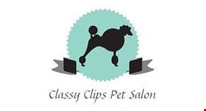 Classy Clips Pet Salon logo