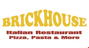 Brickhouse, Pizza, Pasta & Deli logo