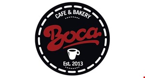 Boca Cafe & Bakery logo