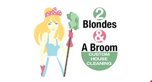 Two Blondes and a Broom logo