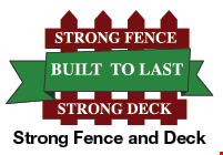 Strong Fence and Deck logo