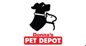 Product image for Donna's Pet Depot 20% off one non-food item. 