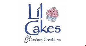 Lil Cakes & Custom Creations logo