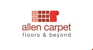 Product image for Allen Carpet $300 OFF all stock merchandise of $3000 & above