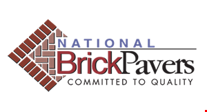Product image for NATIONAL BRICK PAVERS $350 Off Paver Installation min. 500 sq. ft.. 