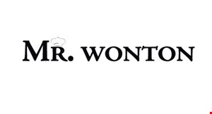 Mr.  Wonton logo