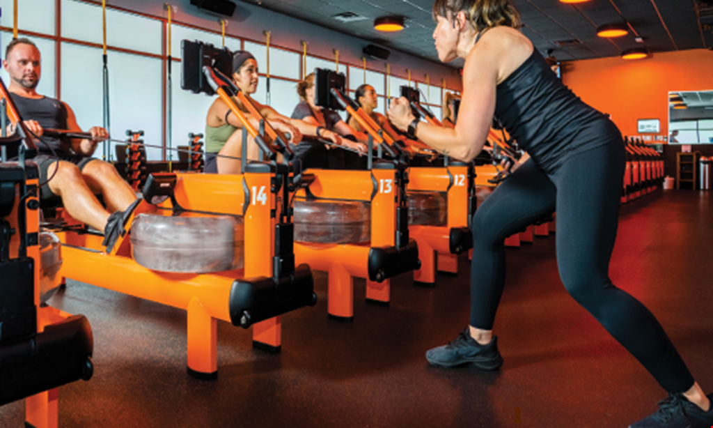 Product image for ORANGE THEORY FITNESS Save $100, and get your first class free!. 