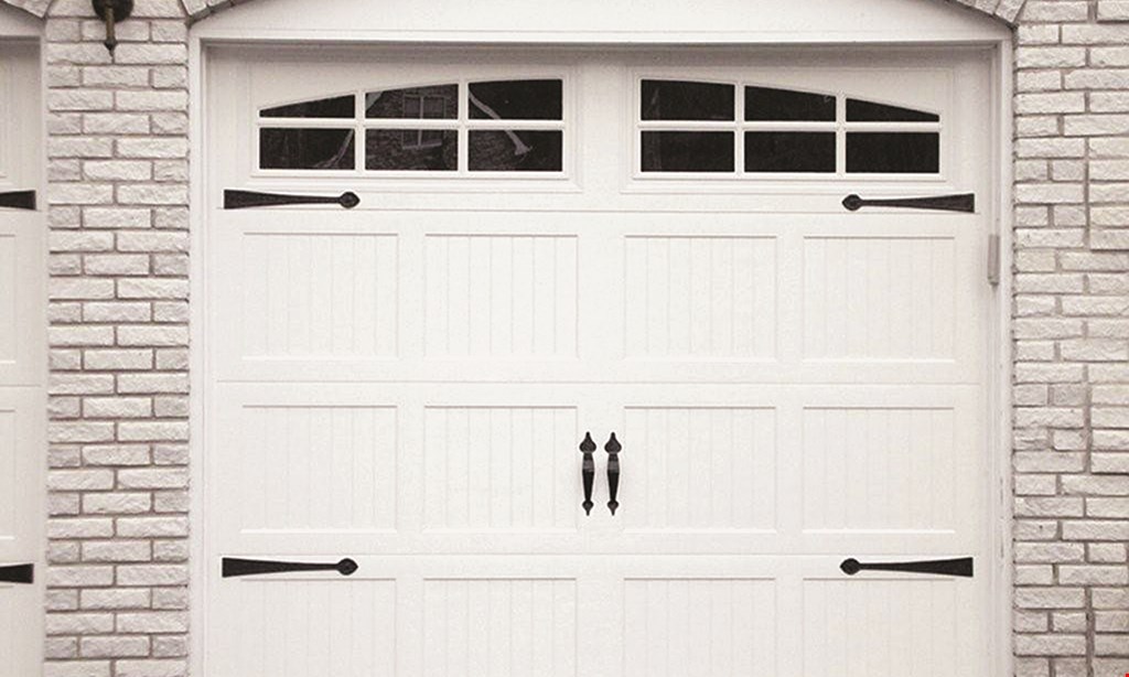 Product image for Garage Door Store $50 OFF any one standard door limit one per customer. 