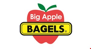 Product image for Big Apple Bagels Free Jumbo Muffin. Buy 3 Jumbo Muffins, Get 1 Jumbo Muffin Free