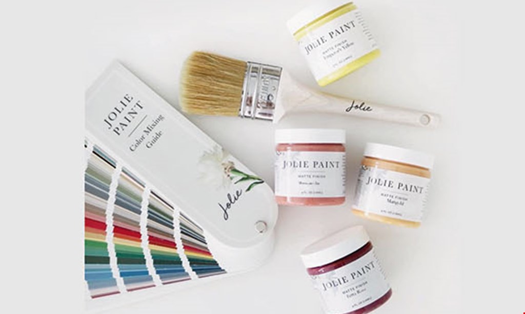 Product image for Nola Gifts & Decor FREE 2oz Sample Pot of Jolie Paint with $50 Jolie Paint purchase. 