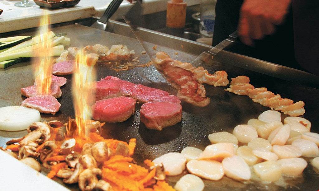 Product image for Sushi Hana Japanese Restaurant 10% off hibachi table. 