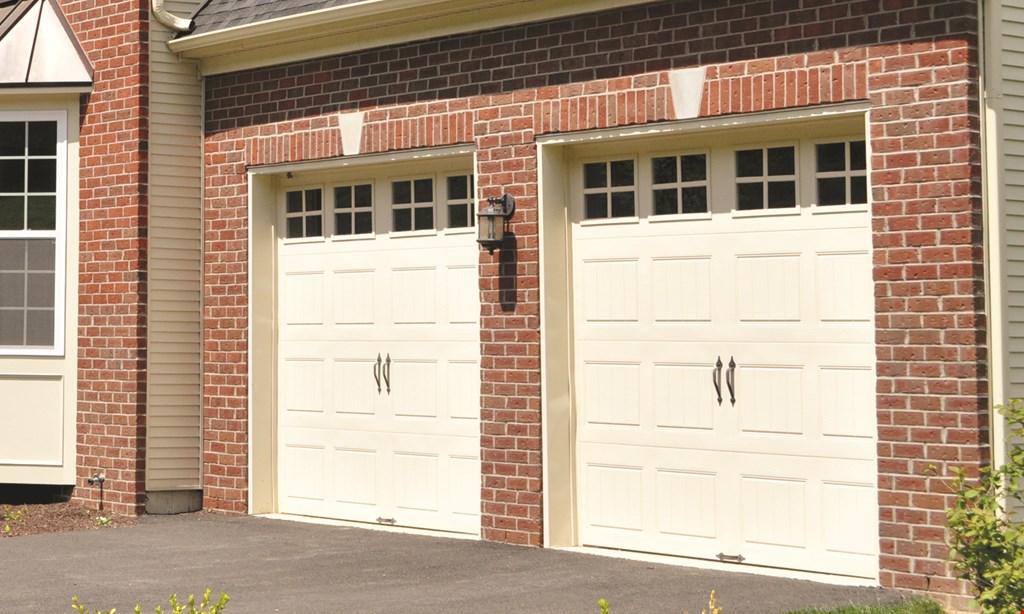 Product image for Garage Door Doctor $100 Off A Double Garage Door Install One door only