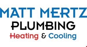 MATT MERTZ PLUMBING, HEATING & COOLING logo