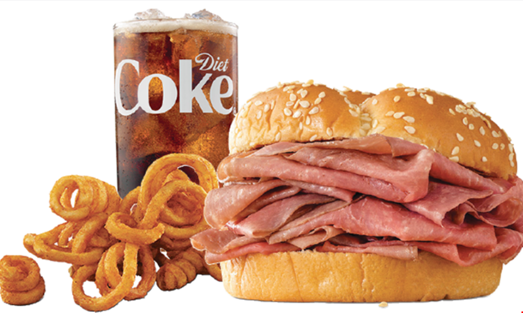 Product image for ARBY'S $5 CLASSIC ROAST BEEF MEAL.
