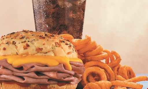 Product image for Arby's For $4.99 Get A Reuben Sandwich. 