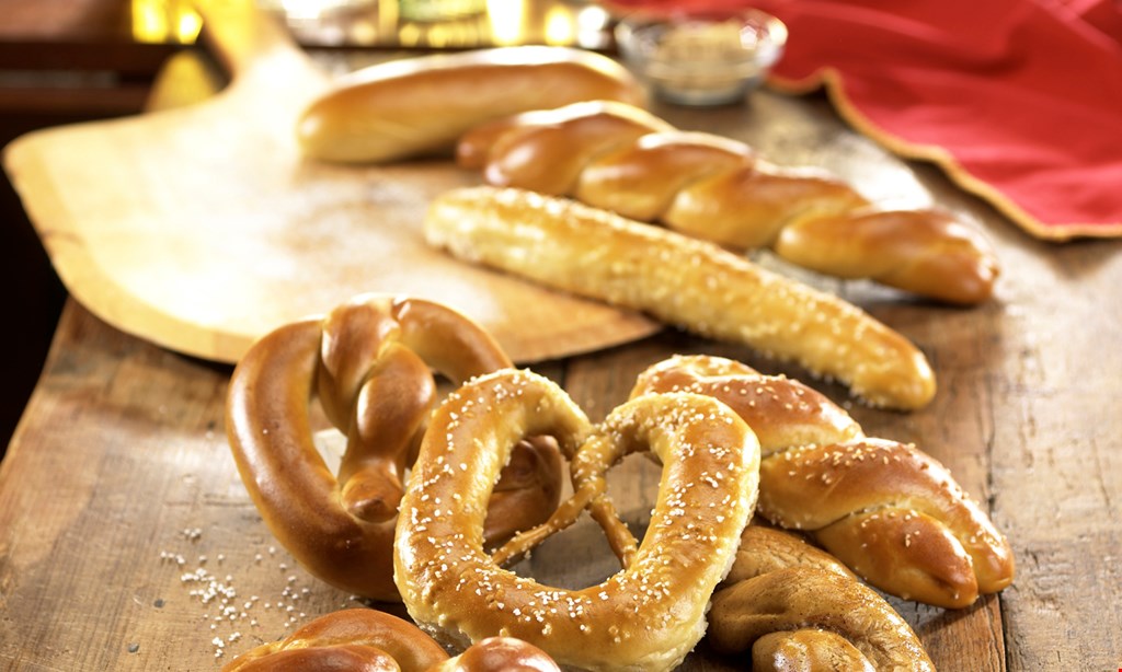 Product image for Smittie's Soft Pretzel Products Free regular soft pretzel. 