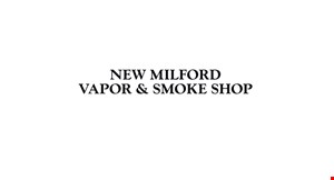 NEW MILFORD VAPOR & SMOKE SHOP logo