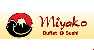Product image for Miyako Buffet and Sushi LUNCH SPECIAL 10% OFF lunch per adult cash only.