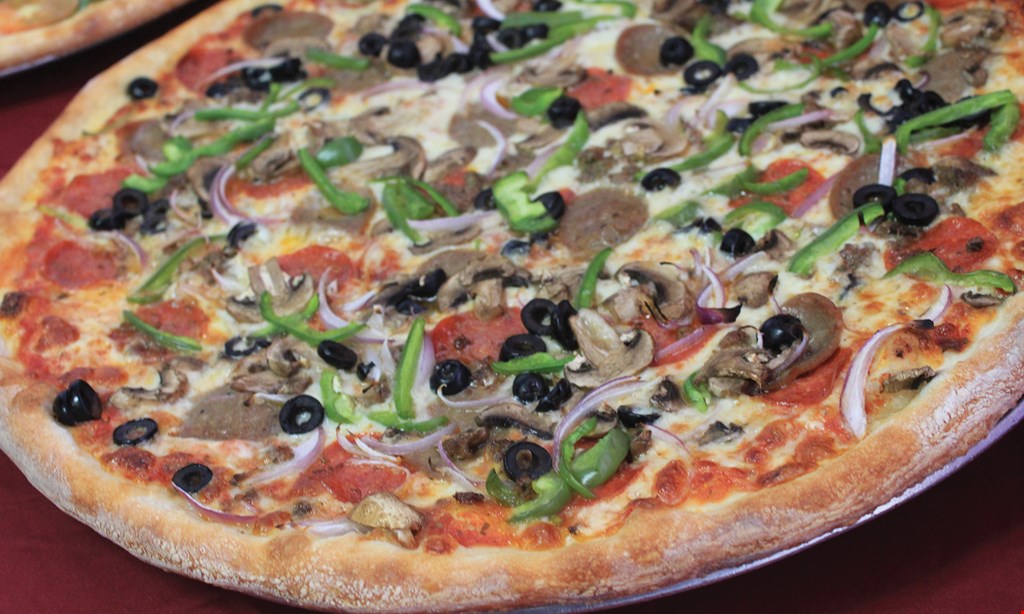 Product image for Bongiorno's Pizza $24.99 XL Cheese, Caesar Salad and Garlic Knots 