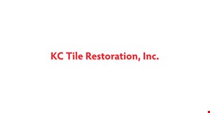 Product image for KC Tile Restoration, Inc. 10% Discount Any Service Greater Than $495