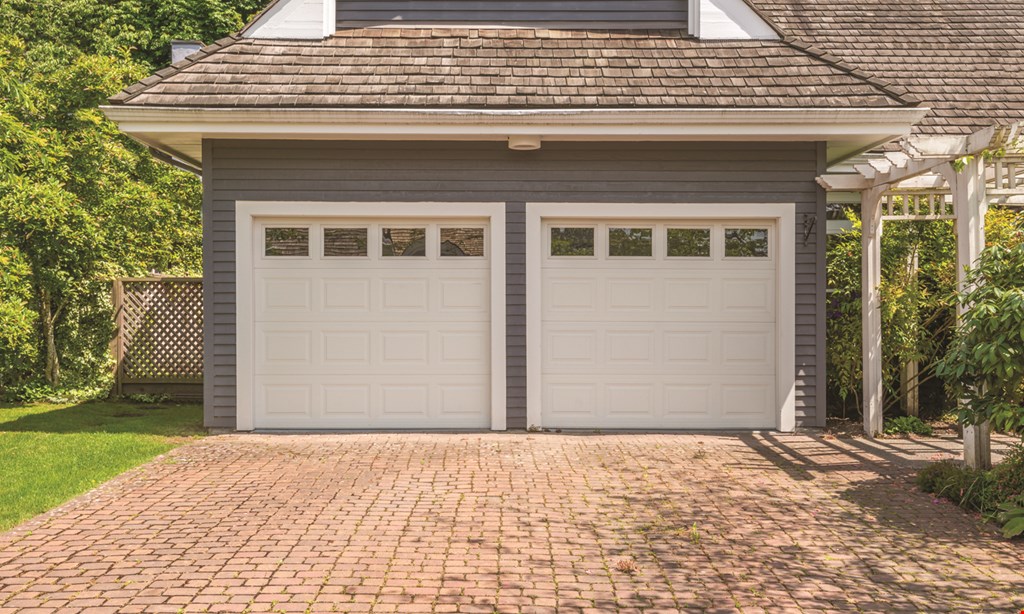 Product image for On Track Garage Doors $400 Installed1/2 HP Chain Drive 8365-267 2 Remotes & Keypad