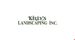 Product image for KELLY'S LANDSCAPING INC. $100 OFFany job of $1,000 or more. 