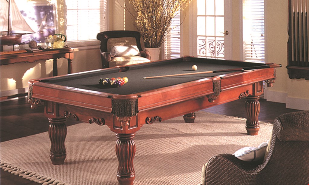 Product image for Tarson Pools & Spa $10 Off any billiards supply merchandise or gaming tables purchase of $50 or more. 