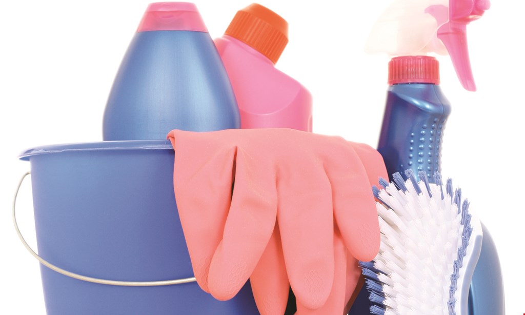 Product image for MOLLY MAID SAVE $100 - $20 off your first five cleanings. 
