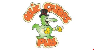OLLIE GATORS PUB logo