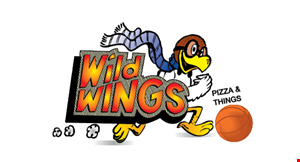 Product image for Wild Wings only $18.99 1 large cheese pizza & 10 wings. 