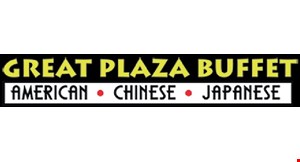 Product image for Great Plaza Buffet buy 2 buffets get 1 free.