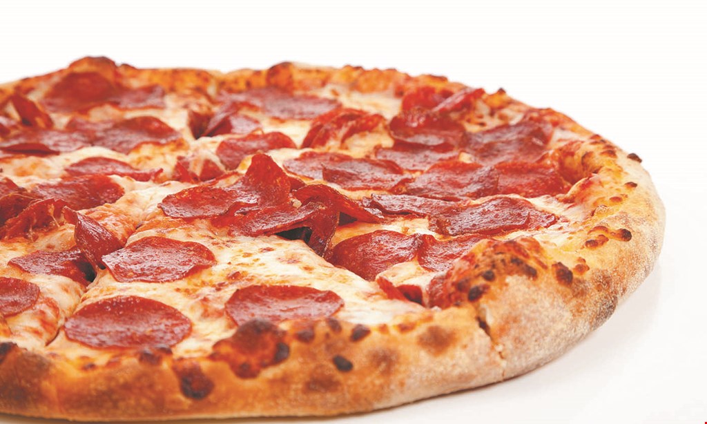 Product image for Ken's Pizza $32.99 2 large cheese pizzas. Toppings additional. 
