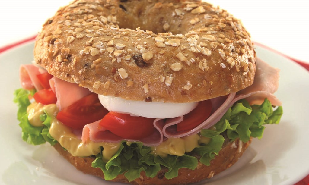 Product image for NEW YORK BAGELRY 5 free bagels, buy 9 bagels and get 5 bagels of equal or lesser value free